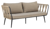 Bloomingville Pavone loungesofa, Brun - UNOLIVING.COM