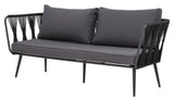 Bloomingville Pavone loungesofa, Sort - UNOLIVING.COM