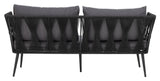 Bloomingville Pavone loungesofa, Sort - UNOLIVING.COM