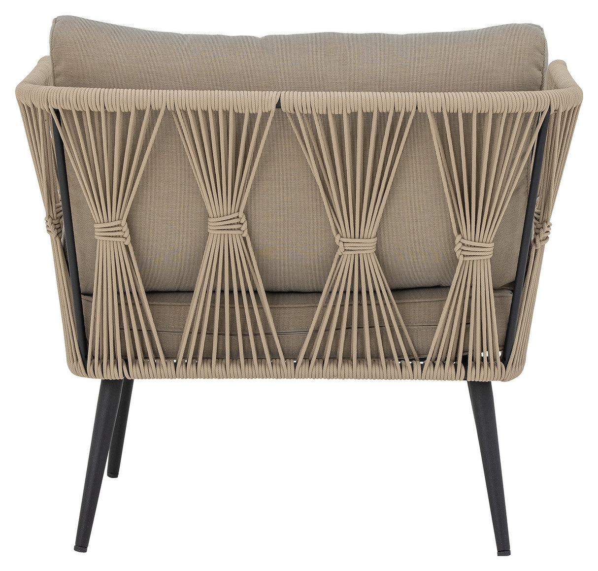 Bloomingville Pavone Loungestol, Brun - UNOLIVING.COM