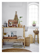 Bloomingville Sede Kurve sæt á 2, Rattan/brun - UNOLIVING.COM