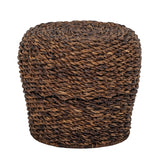 Bloomingville Tasse Taburet i abaca, Brun - UNOLIVING.COM