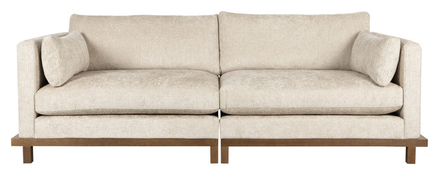 Blossom 3 - pers. Sofa, Sand - UNOLIVING.COM