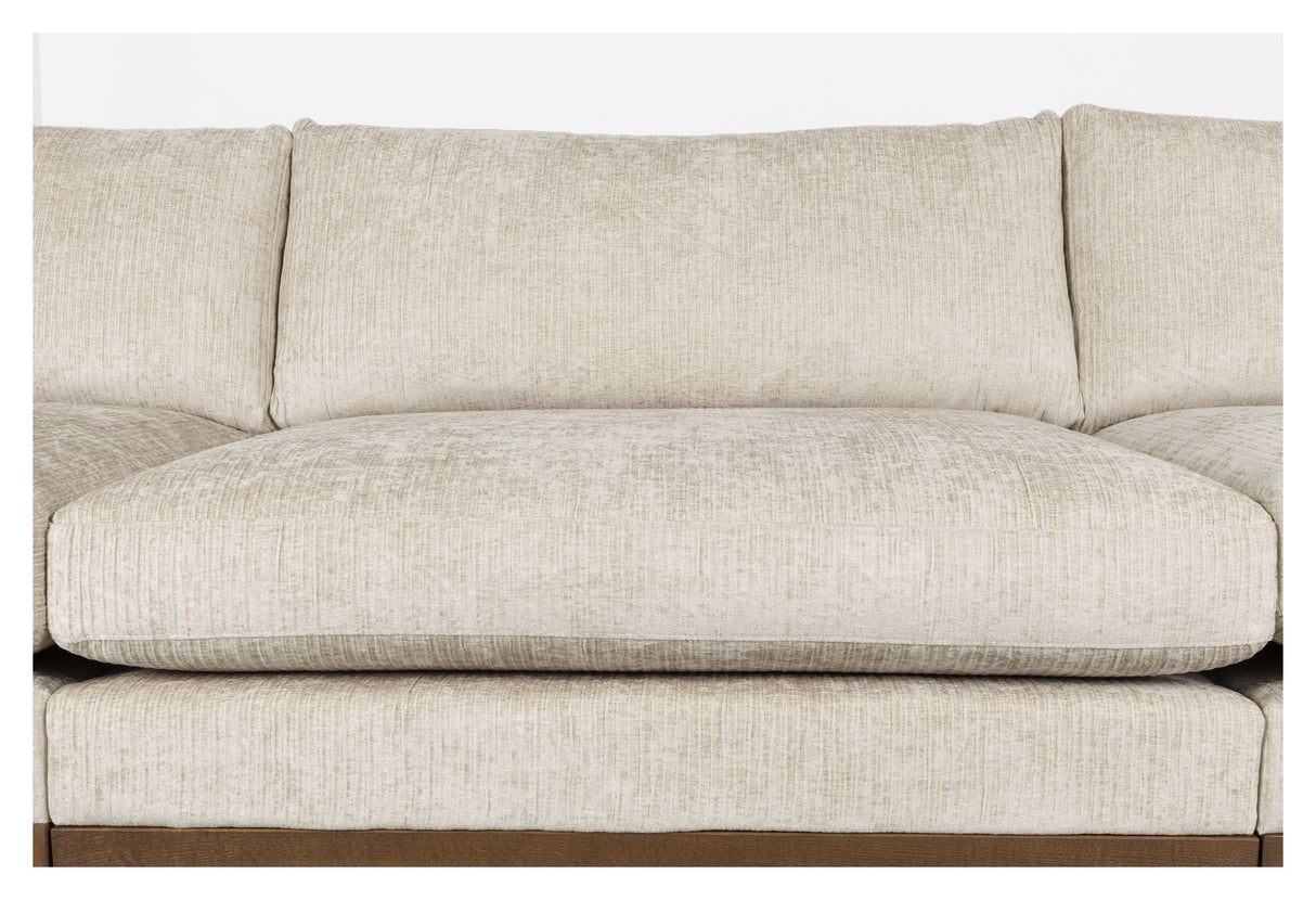 Blossom 4,5 - pers. Sofa, Sand - UNOLIVING.COM