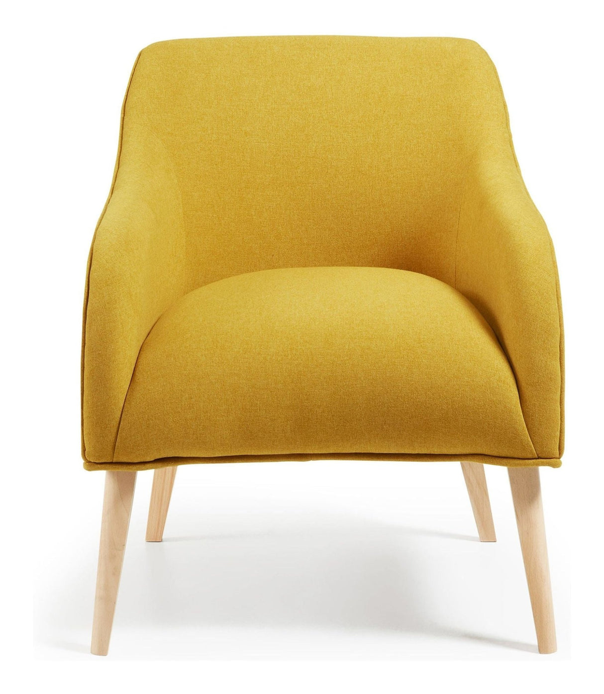 BOBLY Lænestol, Mustard - UNOLIVING.COM