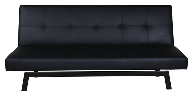 Bodil Sovesofa - Sort kunstlæder - UNOLIVING.COM