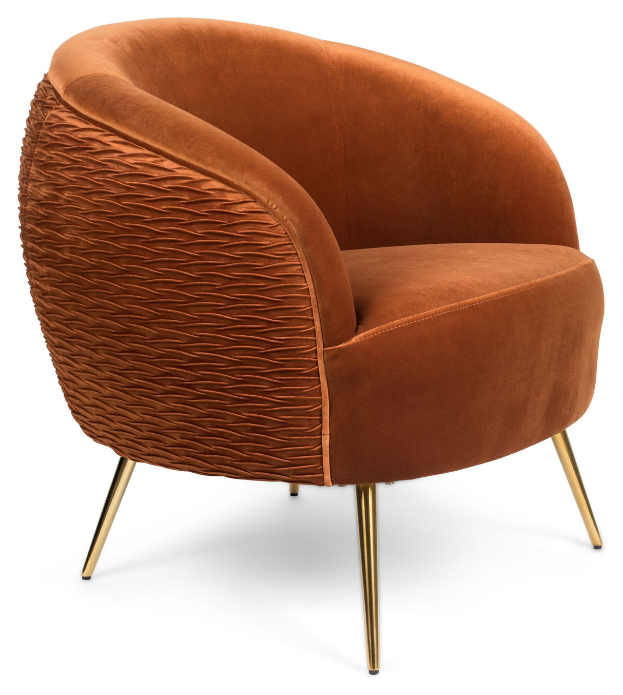 So Curvy Loungestol - Orange - Unoliving.com