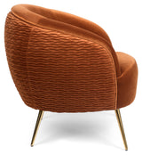 So Curvy Loungestol - Orange - Unoliving.com