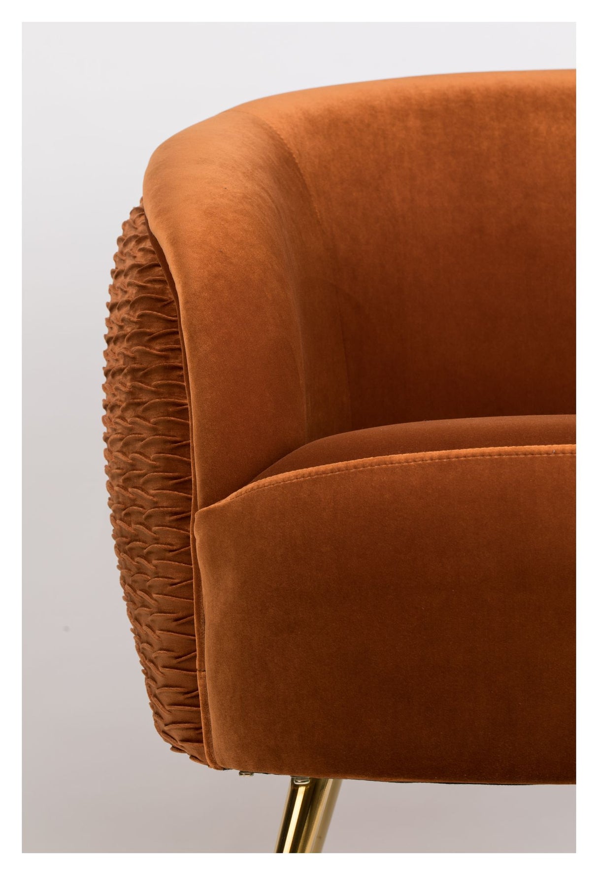 So Curvy Loungestol - Orange - Unoliving.com