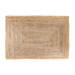 Bombay Tæppe i flettet jute, 180x120 - Unoliving.com