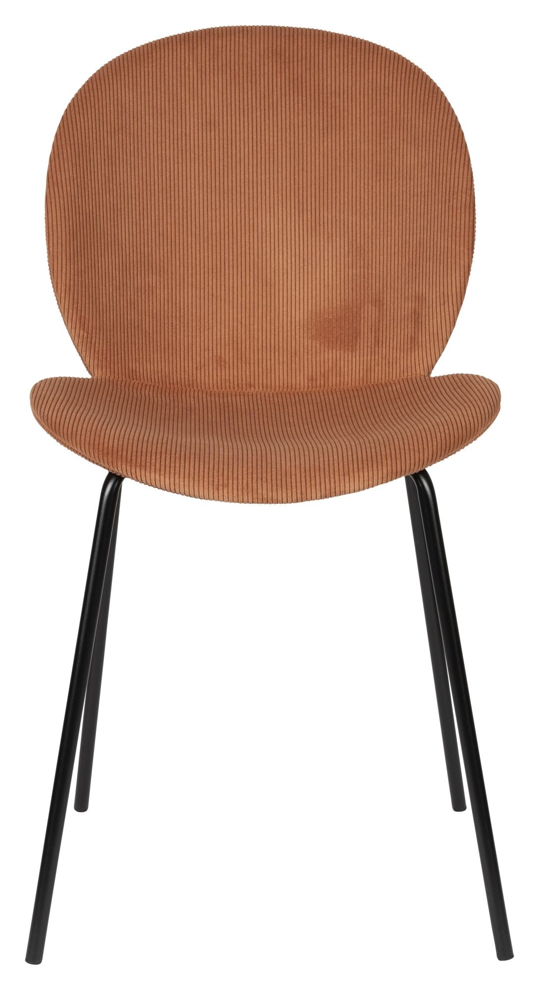 Bonnet Spisebordsstol - Terra Cotta fløjl - UNOLIVING.COM