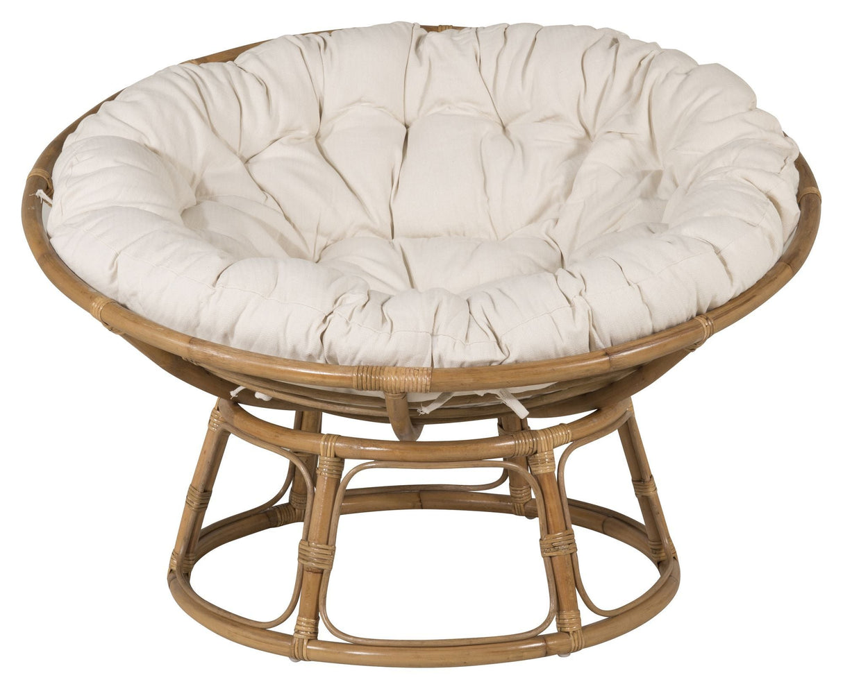 Bonnie Loungestol m. spin, offwhite hynde - UNOLIVING.COM