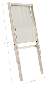 Boogie Loungestol, Beige/Natur - UNOLIVING.COM