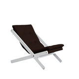 Boogie Loungestol, Brun/Hvid - UNOLIVING.COM