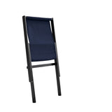 Boogie Loungestol, Navy/Sort - UNOLIVING.COM