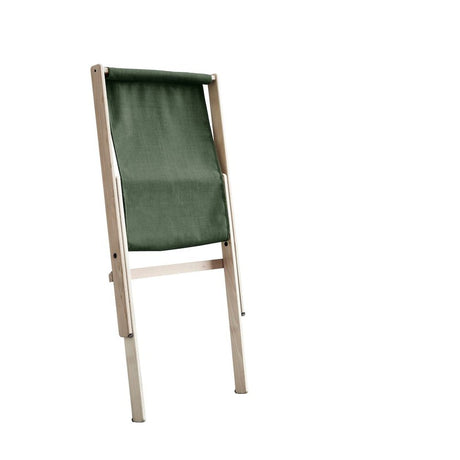 Boogie Loungestol, Olive Green/Natur - UNOLIVING.COM