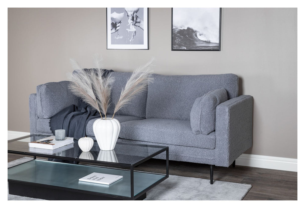 Boom 3 - pers. Sofa, Mørkegrå Stof - UNOLIVING.COM