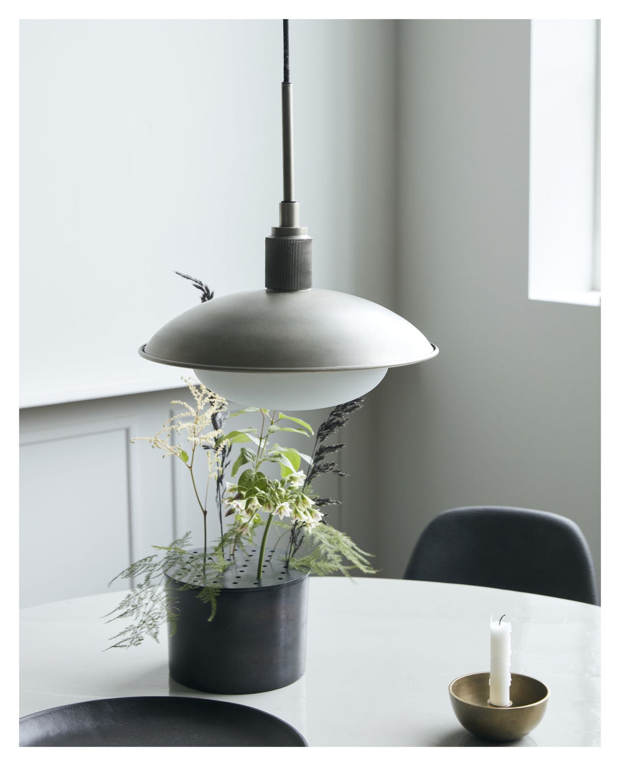 Boston Lampe - Gunmetal - UNOLIVING.COM