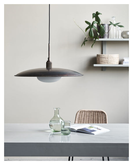 Boston Lampe Ø60 - Antik brun - UNOLIVING.COM