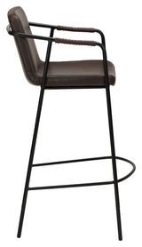 Boto barstol SH: 67cm, Vintage Cocoa Kunstlæder - UNOLIVING.COM