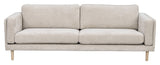 Braden, 3 - pers. Sofa - beige/lys eg - UNOLIVING.COM