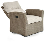 Brafab Ashfield Loungestol, Beige Polyrattan - UNOLIVING.COM