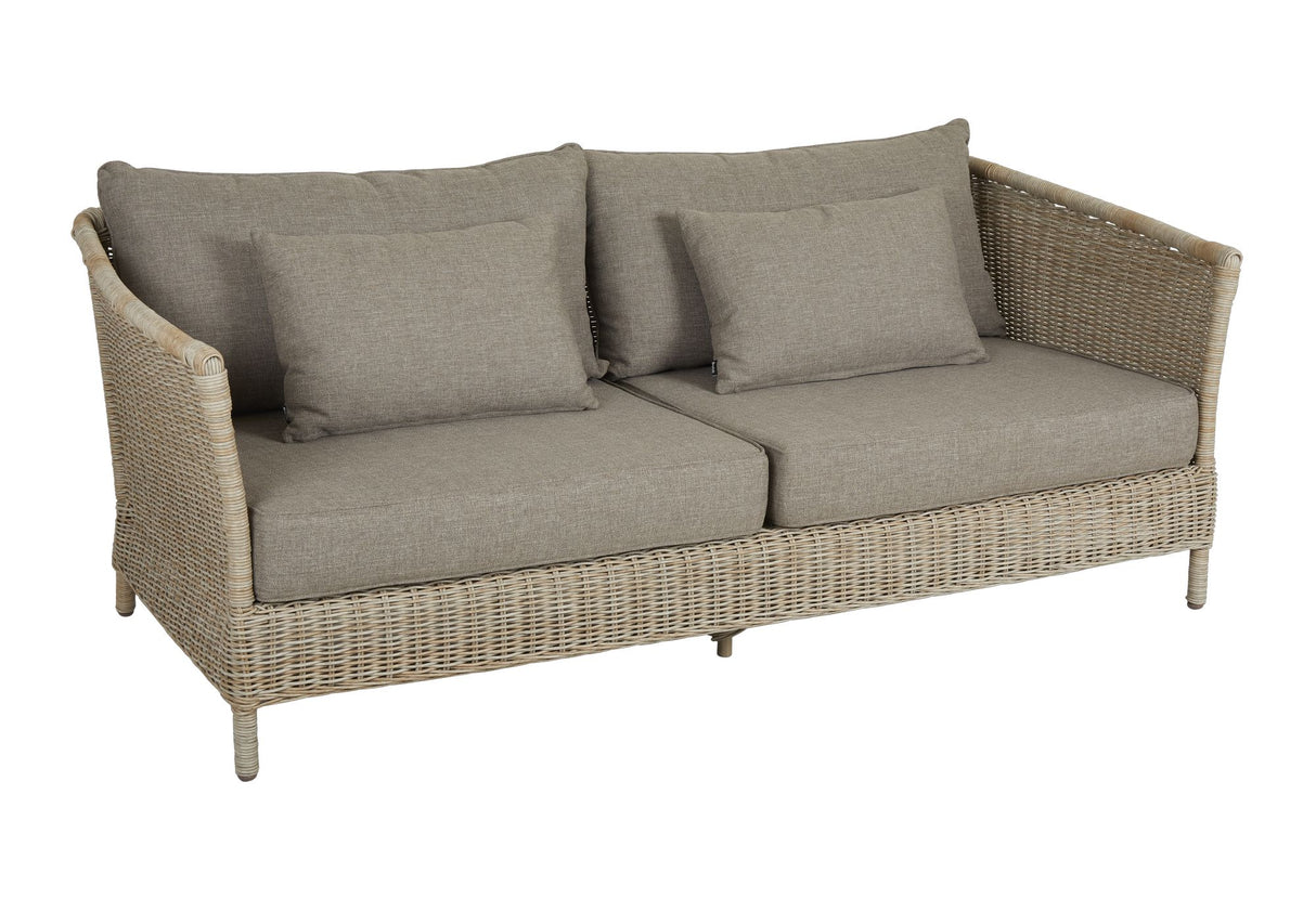 Aster 3-pers. Sofa m. hynder, Beige