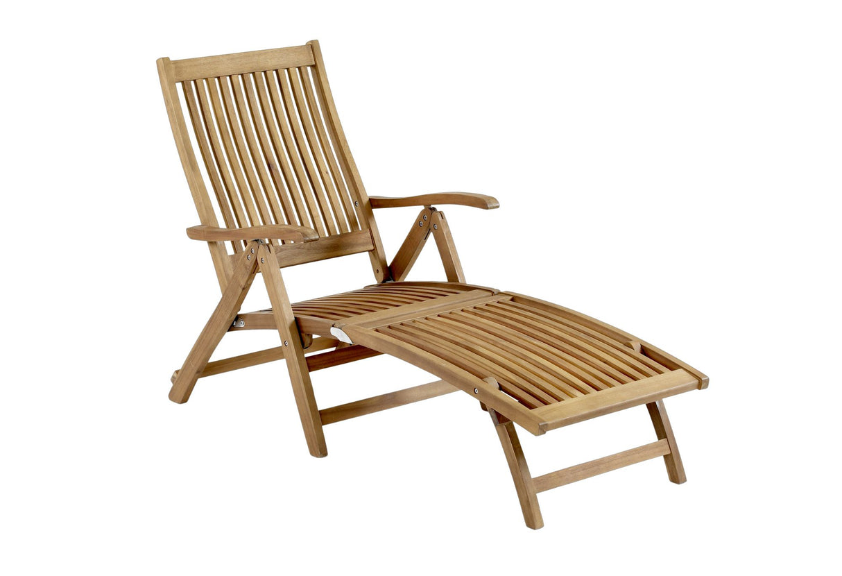 Everton Deckchair, massiv Acacietræ