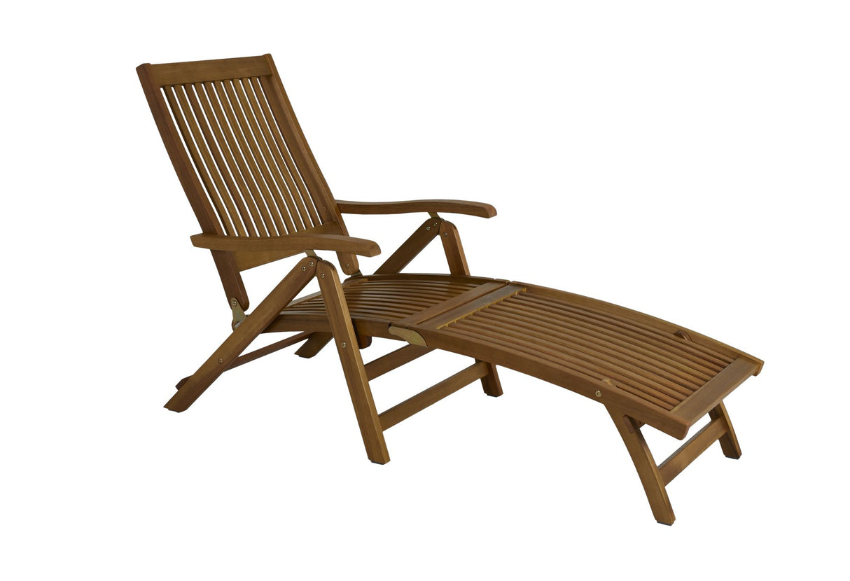 Everton Deckchair, massiv Acacietræ