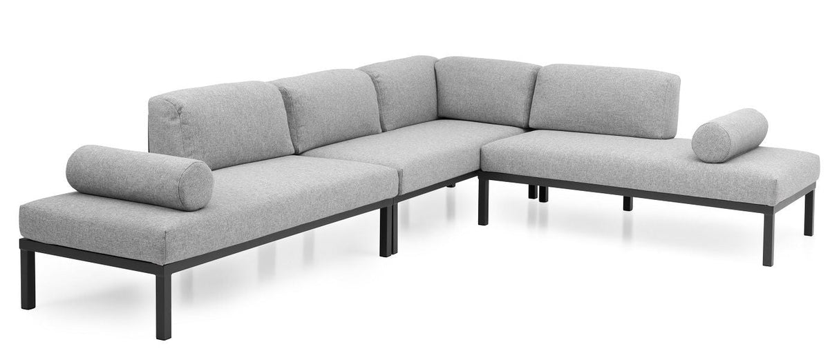 Brafab Gonesse Loungesofa, Grå - UNOLIVING.COM