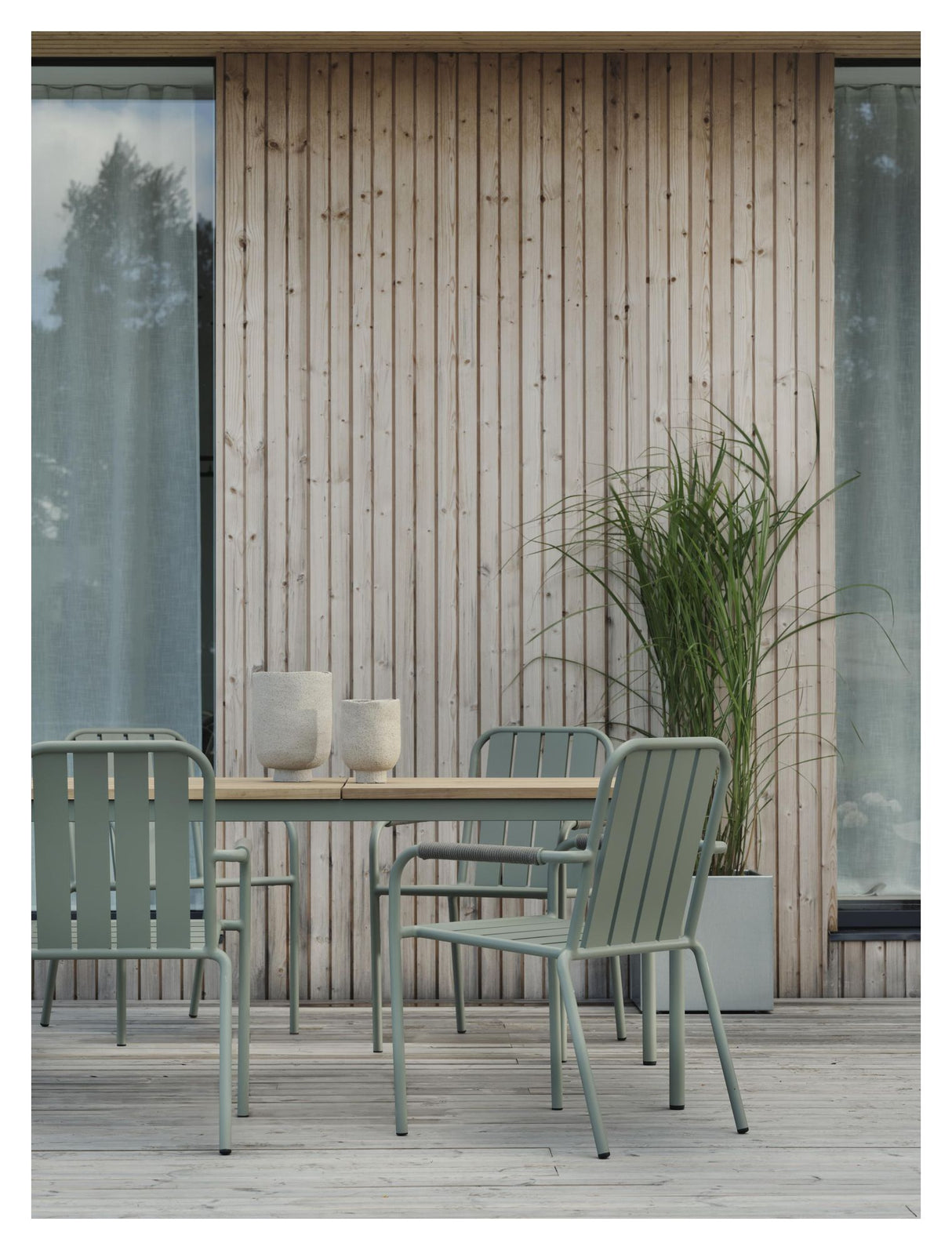 Innes Havestol m. arm, Dusty Green - Unoliving.com