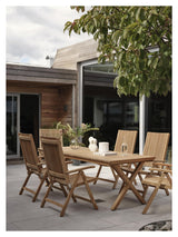 Julita Positionsstol, Teak - Unoliving.com