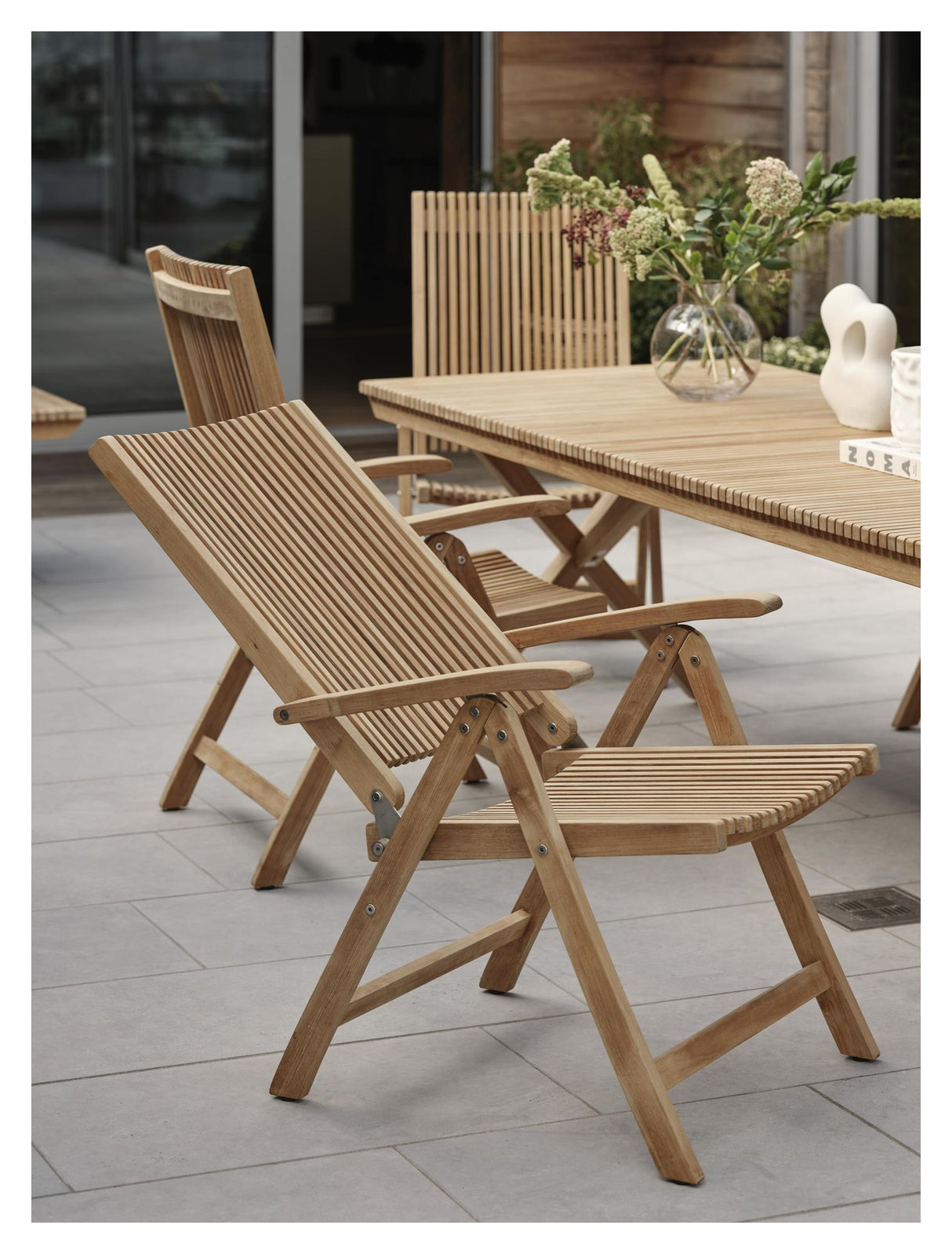 Julita Positionsstol, Teak - Unoliving.com