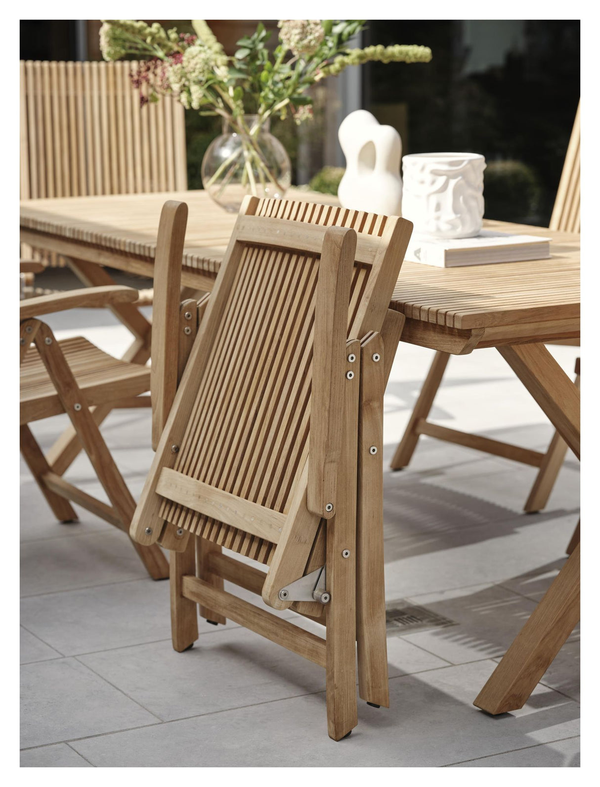 Julita Positionsstol, Teak - Unoliving.com