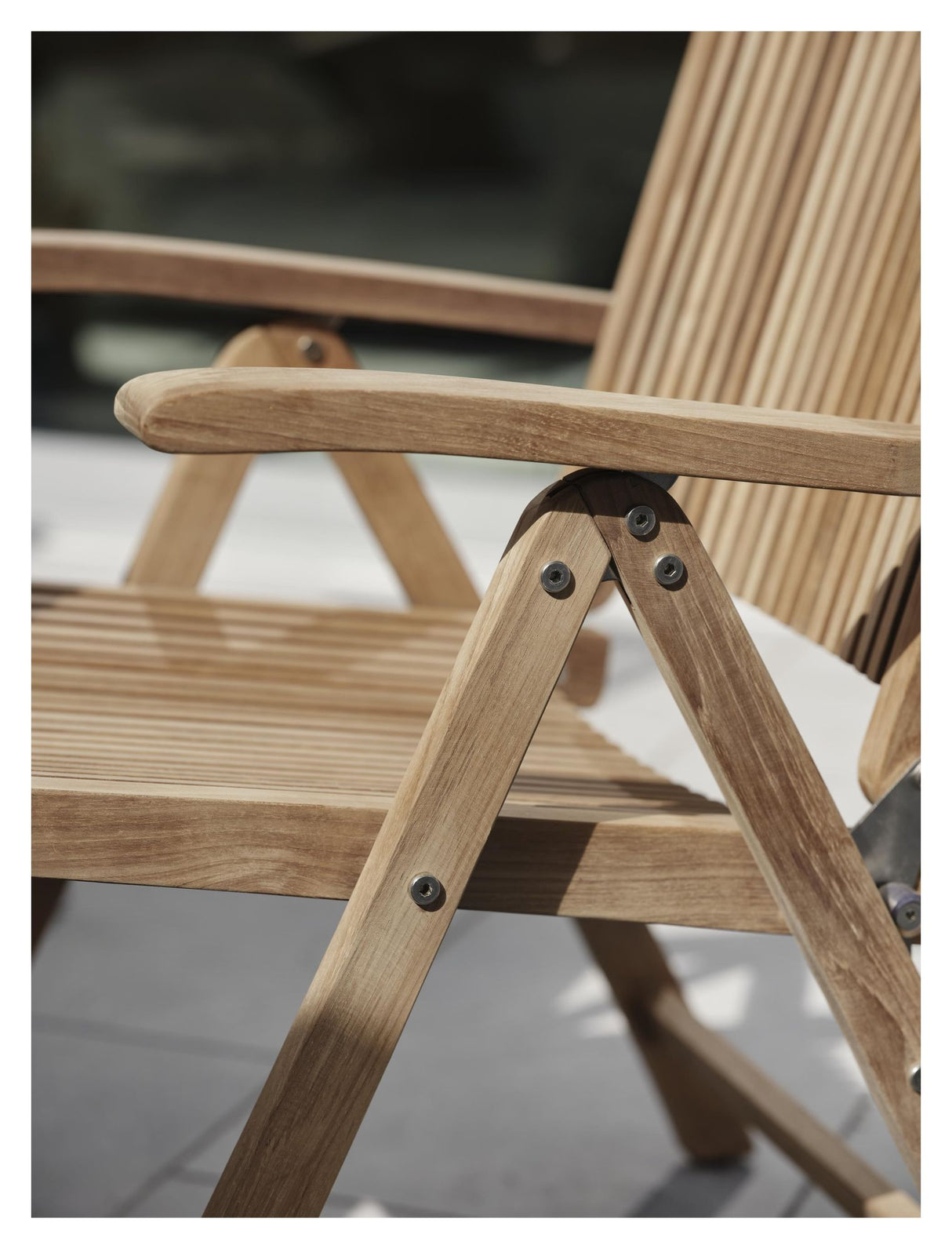 Julita Positionsstol, Teak - Unoliving.com