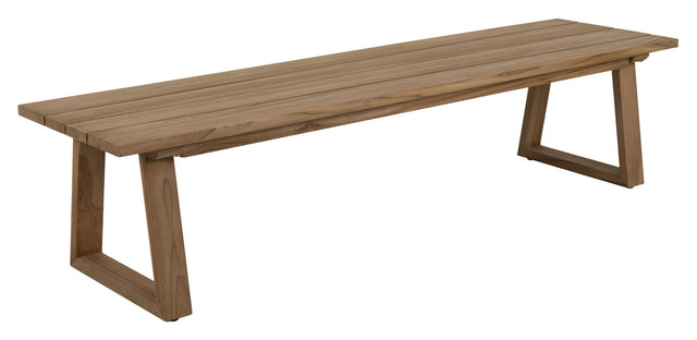 Laurion Havebænk, Teak - Unoliving.com