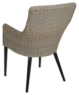 Lavendel Havestol m. hynde, Beige wicker - Unoliving.com