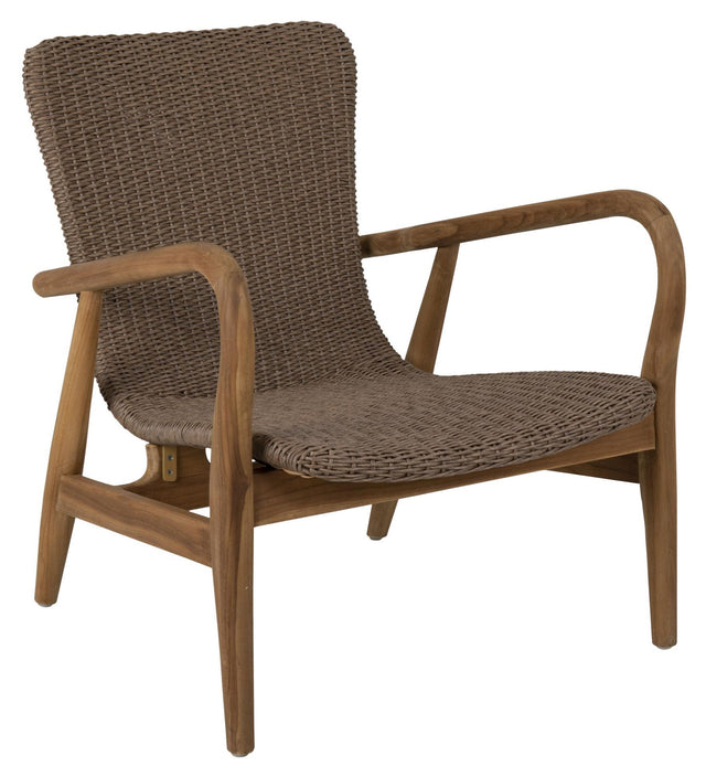 Lilja Loungestol, Teak/Wicker - Unoliving.com