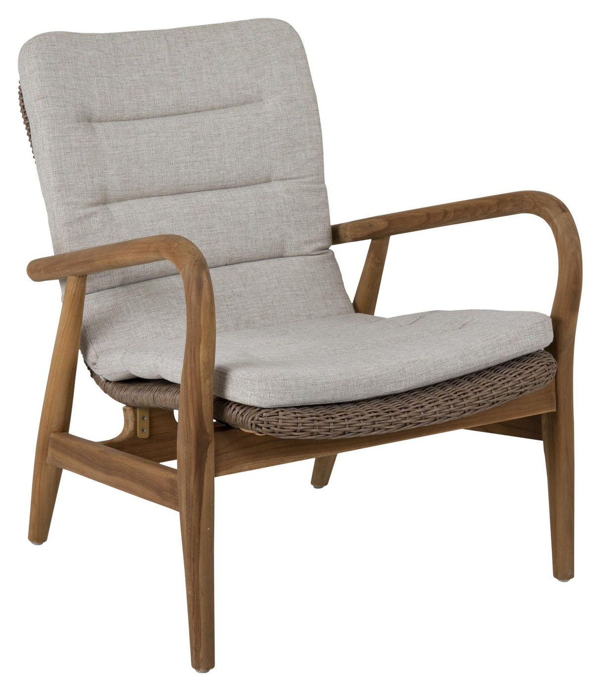 Lilja Loungestol, Teak/Wicker - Unoliving.com