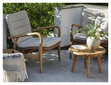 Lilja Loungestol, Teak/Wicker - Unoliving.com