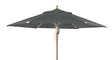 Brafab Parma Parasol Ø3,5 m, Grå/Natur - Unoliving.com