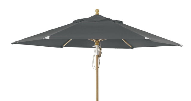 Brafab Parma Parasol Ø3,5 m, Grå/Natur - Unoliving.com