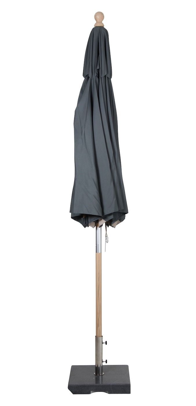 Brafab Reggio Parasol Ø300, Grå/Natur - Unoliving.com