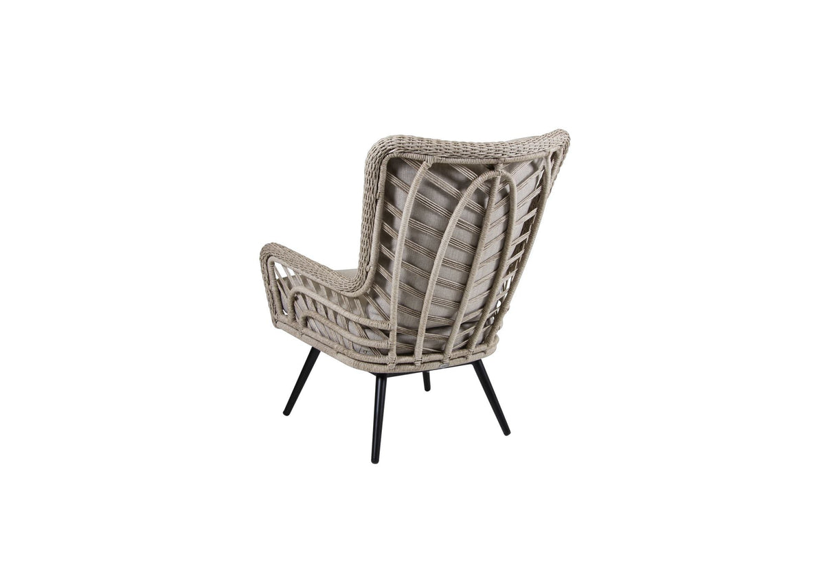 Brafab Sunside Loungestol, Beige/Sand - UNOLIVING.COM