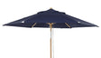 Brafab Trieste Parasol Ø250, Blå/Natur - UNOLIVING.COM