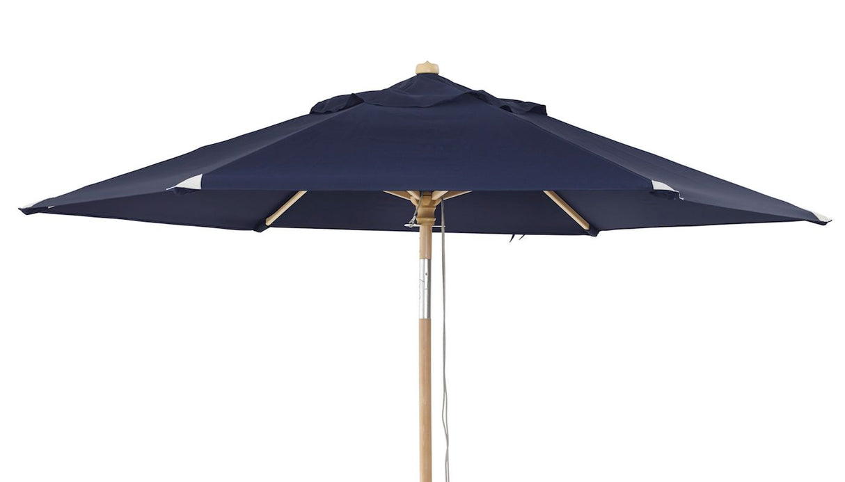 Brafab Trieste Parasol Ø250, Blå/Natur - Unoliving.com