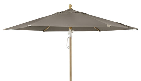 Brafab Trieste Parasol Ø250, Taupe/Natur - Unoliving.com