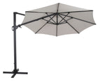 Brafab Varallo Parasol Frithængende Ø300, Beige/Grå - Unoliving.com