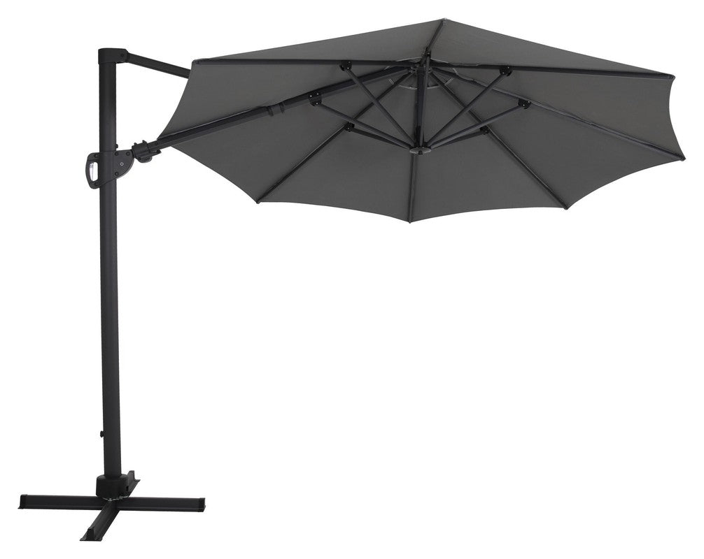 Brafab Varallo Parasol Frithængende Ø300, Grå - UNOLIVING.COM