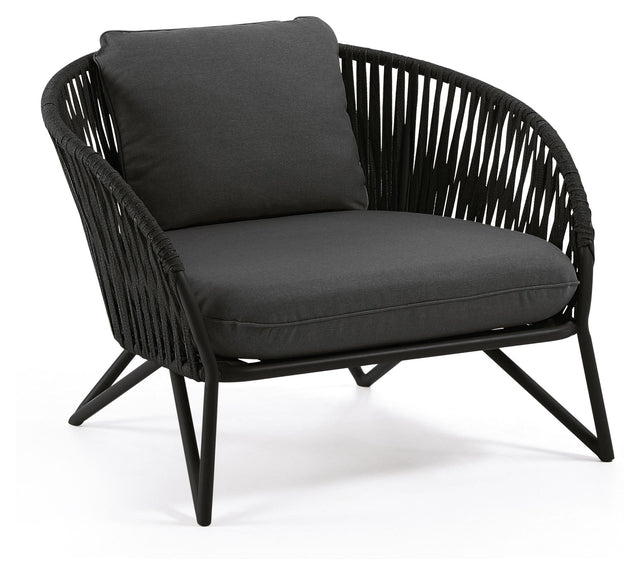 Branzie Loungestol, Sort - UNOLIVING.COM